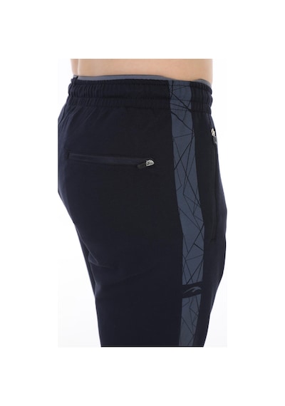 Maraton Sportswear Regular Erkek Ribana Paça Basic Lacivert Eşofman Altı 21014-lacivert Lacivert