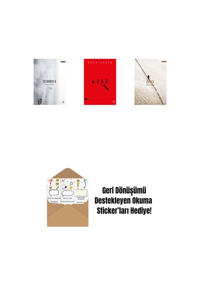 İstanbul'a + Azap + Evvel + Okuma Sticker'ları