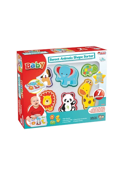 Sevimli Hayvanlar Bultak + Silindir Bardak Kule + Bul Tak Puzzle