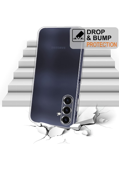 Samsung Galaxy Uyumlu A26 Şeffaf Silikon Kamera Yeri Korumalı Kılıf