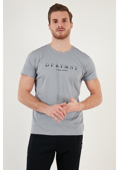 Buratti Erkek T Shirt 541dprtmnt24 Açık Gri Açık Gri