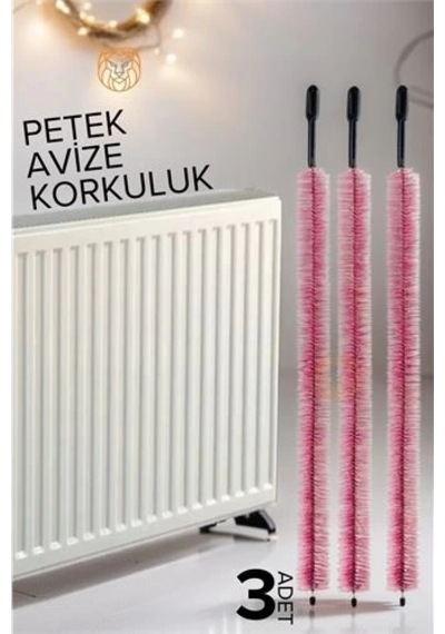 Kalorifer Petek Temizleme Fırçası 3 Adet 719753 Açık Gri