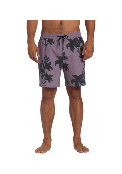 Bıllabong Billabong Sundays Layback Erkek Mor Volley Short 909- Çok Renkli
