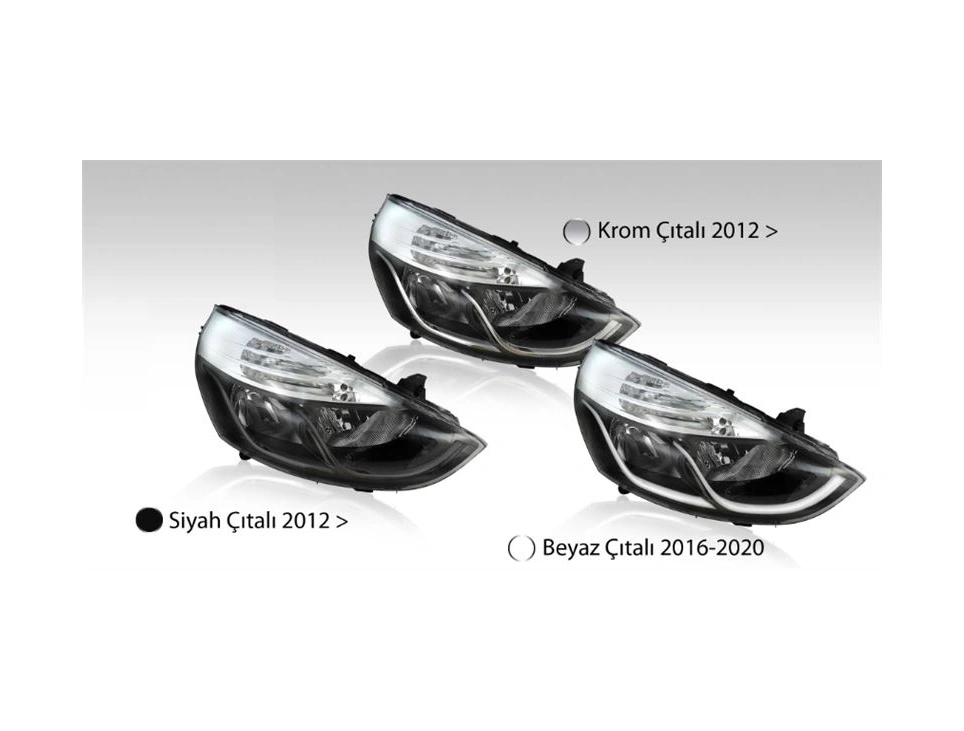 Far Beyaz Çıtalı Motorlu Sol Renault Clıo Iv Hatcback/grandtour 2016-2020