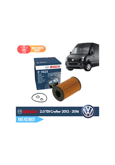 Vokswagen Crafter 2.0 Dizel 2012 - 2016 Model Yağ Filtresi