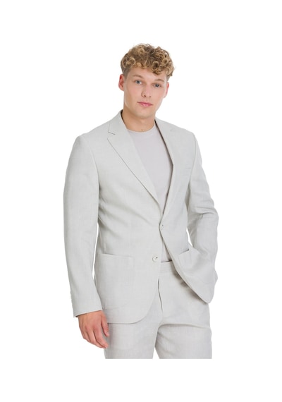 Hatemoğlu Bej Slim Fit Mono Yaka Keten Takım Elbise 29703 Bej Hatemoğlu Bej Slim Fit Mono Yaka Keten Takım Elbise 29703 Bej