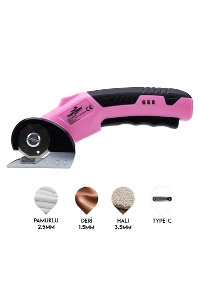 Dawreek Bt0218 Kumaş Kesme Makinesi Pink