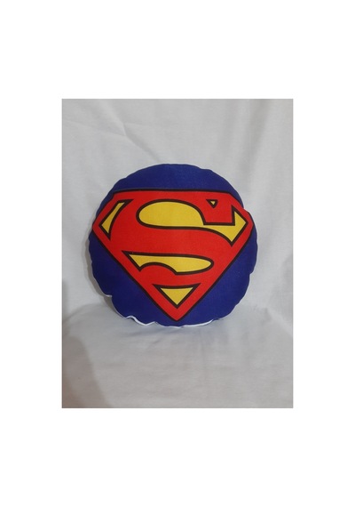 Süperman Super Kahraman Desenlı Tasarım Yastık Çok Renkli
