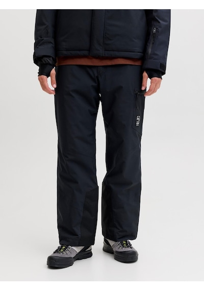 Jack & Jones Jjalpes Ski Pant Aw25 Erkek Pantolon-31323 Siyah