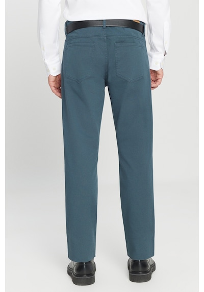 Ac&Co / Altınyıldız Classics Slim Fit Dar Kesim Pamuklu Esnek Chino Erkek Pantolon - Petrol