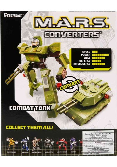 Mars Dönüşebilen Robot Combat Tank