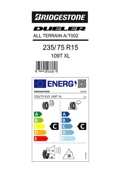 Bridgestone 235/75R15 109T XL Dueler A/T002 Dört Mevsim Lastiği 2024