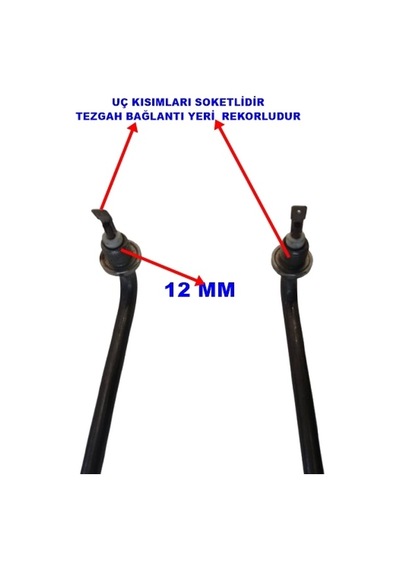 Ender Benmari 30 Cm Rekorlu Kıvrık Rezistans 1000w 220v 8,5 Cr-ni