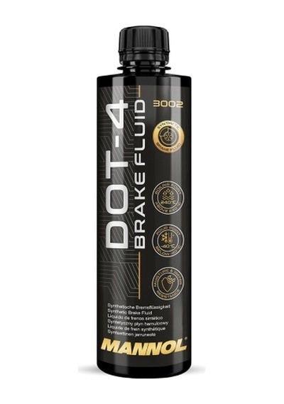 Mannol Mn3002 Pet Dot-4 Hidrolik Sistem Yağı 490 G
