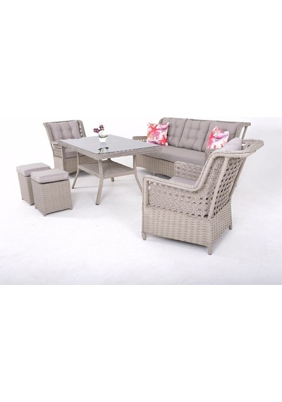 Gardenya Bahçe Lusso 3'lü El Örgüsü Rattan Bahçe Balkon Ve Teras Mobilya Takımı Oturma Grubu 708 Gardenya Bahçe Lusso 3'lü El Örgüsü Rattan Bahçe Balkon Ve Teras Mobilya Takımı Oturma Grubu 708
