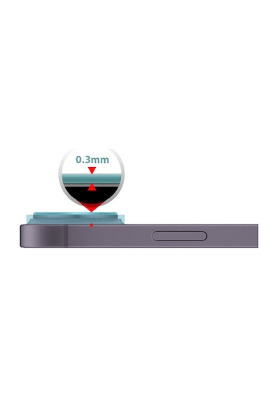 Buff Apple Uyumlu iPhone 14 / 14 Plus Kamera Lens 2 Adet Şeffaf