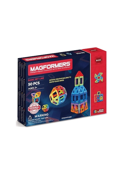 Magformers Mıknatıslı Basic Set - 50 Parça