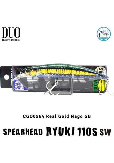 Duo Spearhead Ryuki 110S SW CGO0564 Real Gold Nago GB
