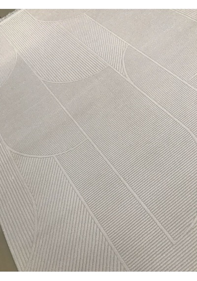 Merinos Halı Elegance 74425 060 Serisi Akrilik Salon Oturma Yatak Odası Halısı Krem