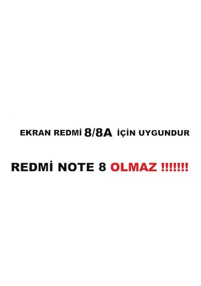 Xiaomi Redmi 8 Redmi 8A Lcd Ekran Dokunmatik (Servis i) (503869823)