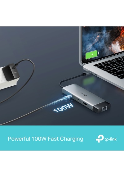 Tp-lınk Uh6120c Typec 6port Hub 4k60hz 100w Pd-225417