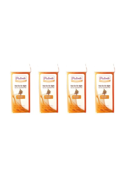 Platonik Naturel Sarı Kartuş Sir Ağda 100 ML x 4