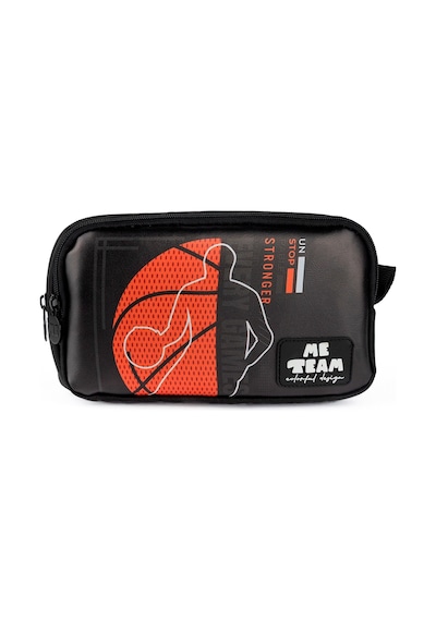 Me Team Basketbol Baskılı Erkek Çocuk İki Gözlü Kalemlik - 25180 Çok Renkli