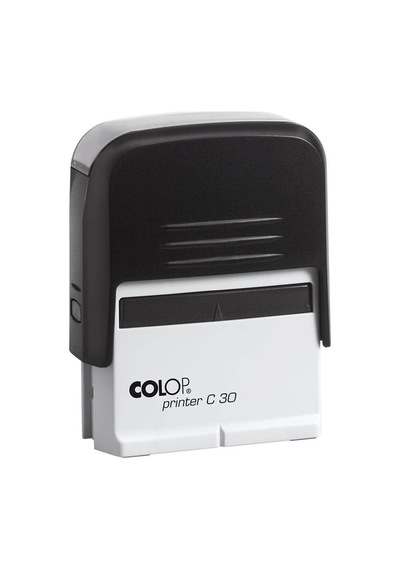 Colop Prınter C30 Siyah Kasa Siyah Keçe - 18 x 47 MM