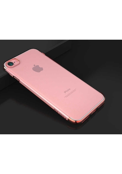 Apple Uyumlu iPhone Se 2020 Kilif Zore Dört Köseli Lazer Silikon Kilif 484243382
