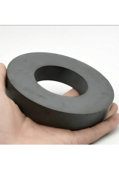 1 Adet 120x60x20 Büyük Seramik Mıknatıs Ferrit Kömür Halka Magnet