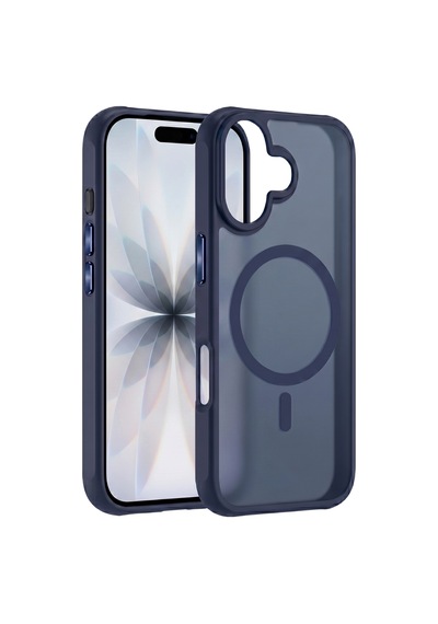 Ps iPhone Uyumlu 17 Mist Serisi Magsafe Kılıf - Lacivert