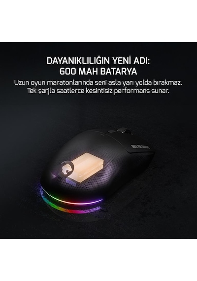 Gamepower Fenix 3 Modlu Gaming Rgb Oyuncu Mouse 24.000dpı Siyah Fenix