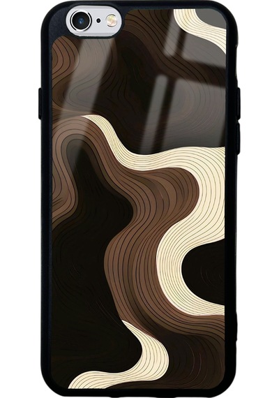 Apple Uyumlu iPhone 6s Canyon Depth Tasarımlı Glossy Telefon Kılıfı Çok Renkli