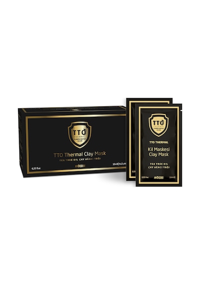 Tto Thermal Çay Ağacı Yağı İçerikli Kil Maskesi 12 x 10 ML