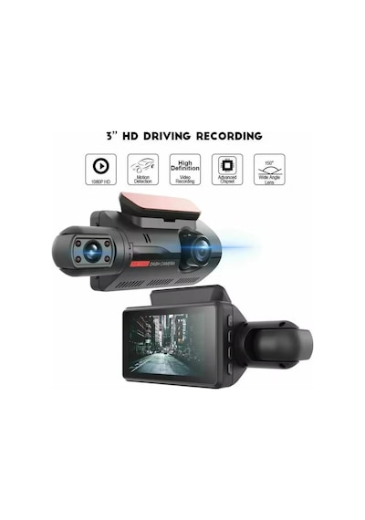 Vehicle 2 Kameralı Araç İçi Kamera Sd Kart Destekli Kamera A68 - Hafıza Kartı Dahil Değildir Vehicle 2 Kameralı Araç İçi Kamera Sd Kart Destekli Kamera A68 - Hafıza Kartı Dahil Değildir