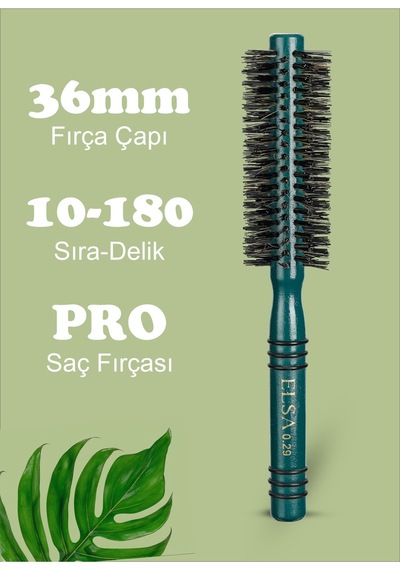 Professional 0.29 Yeşil Saç Fırçası