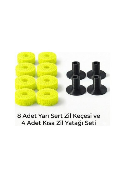 Kısa Zil Yatağı Ve Tpu Zil Keçesi Sarı Set/yarı Sert