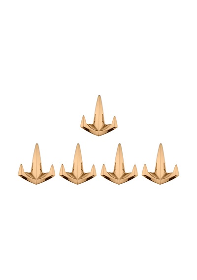 Datça Lüks Askı, Metal, Vestiyer Askı, 128 Gr, Dolap Askılık, Duvar Askılığı, Albrifin Vidalı 5 Adet