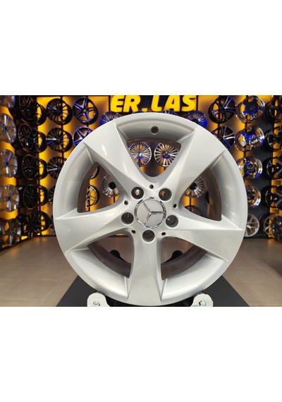 Oem Jant 4 Adet Mercedes  7 17 5 112 Et51 66.6 Sılver Jant Revize Edilmiş Takım