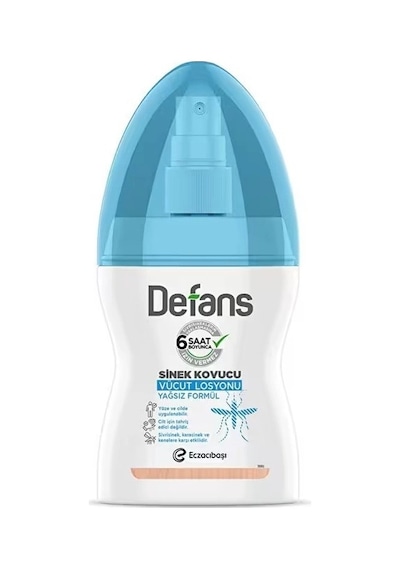 Defans Sinek Kovucu Vücut Losyonu Yağsız Formül 100 Ml