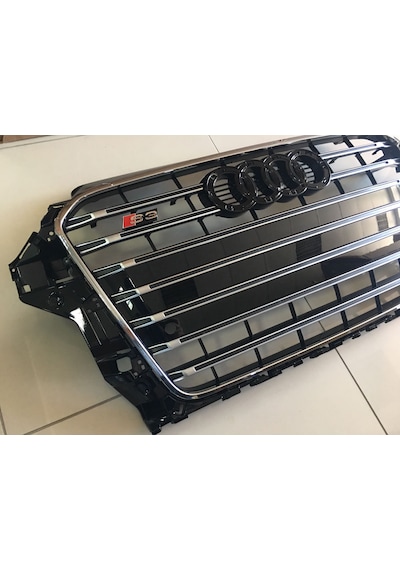 Audi A3 S3 Ön Panjur 2013-2016 Model Makyajsız Kasa Uyumlu