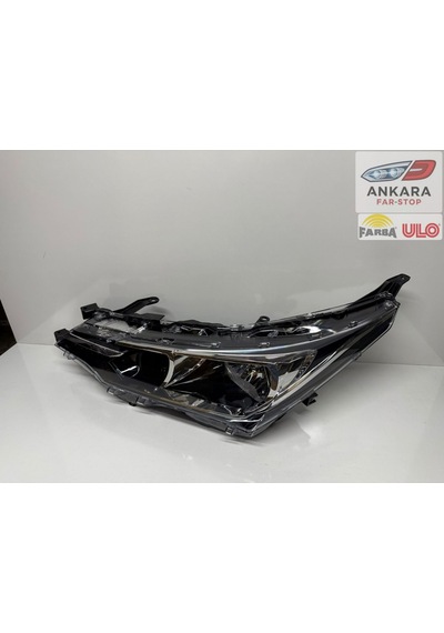 Toyota Corolla 2016 - 2018 Far Lambası Ön Sol  Farba-ulo - Sol Far