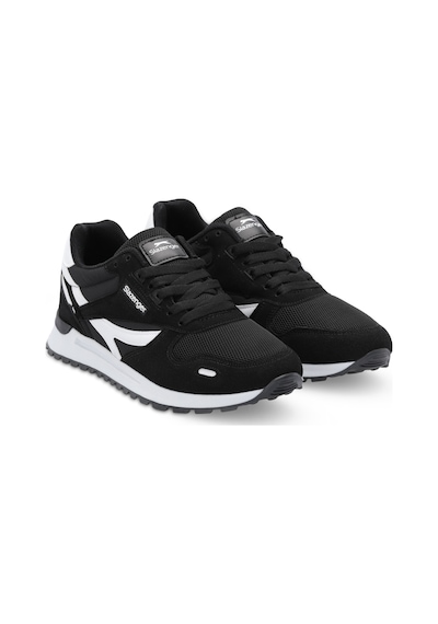 Slazenger OPTIMAX I Erkek  Siyah / Beyaz Günlük Spor Ayakkabısı