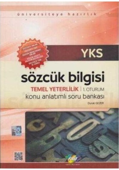 Yks-Tyt Sözcük Bilgisi K.A S.B 1.Oturum - Fdd Yayınları