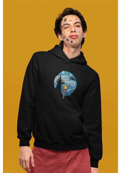 Harmandar Yıldızlı Gece Alice Baskılı Unisex Siyah Kanguru Cepli Kapüşonlu Sweatshirt Hoodie Siyahyildizligecealice Harmandar Yıldızlı Gece Alice Baskılı Unisex Siyah Kanguru Cepli Kapüşonlu Sweatshirt Hoodie Siyahyildizligecealice