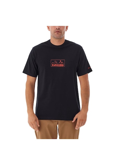 Columbia Csc M Peaked Badge Ss Tee Erkek Kısa Kollu Tişört Cs0397 001