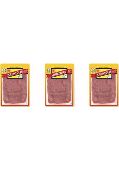 Dilimli Dana Jambon 250 Gr. Üçlü Paket Toplam 750 Gr.