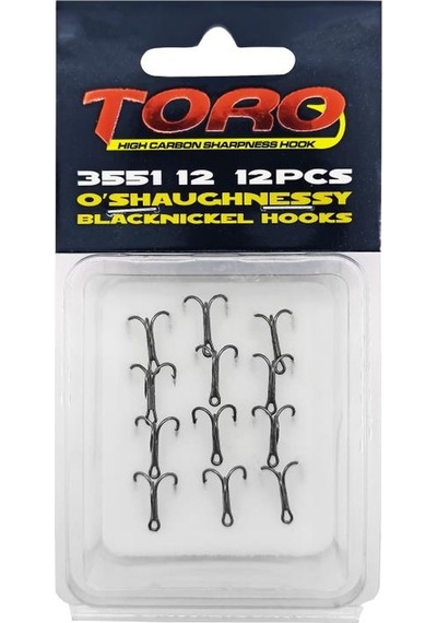 Protackle Üçlü İğne Siyah Nikel 12'li No:12 3551