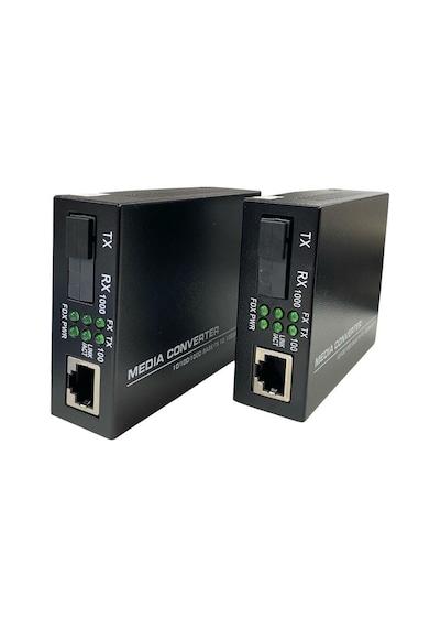 Novacom Nvc-921sw Fiber Optik Media Converter Set 1 ADET