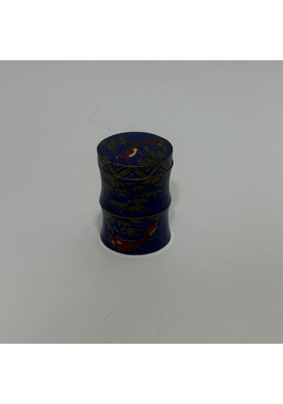 Antika Cloisonne Minyatür Kutu 4,9x3,5cm 132